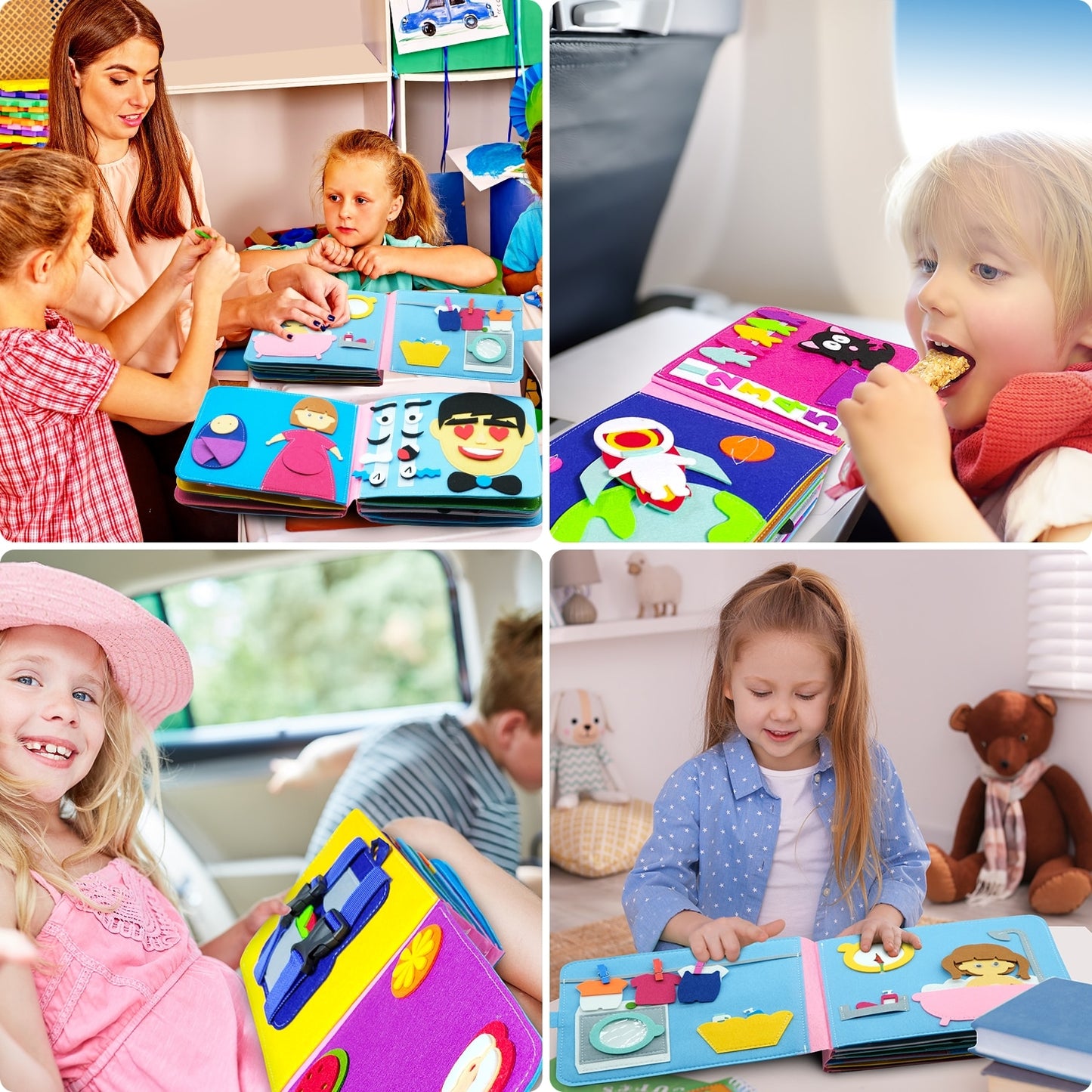 Livre Montessori lavable