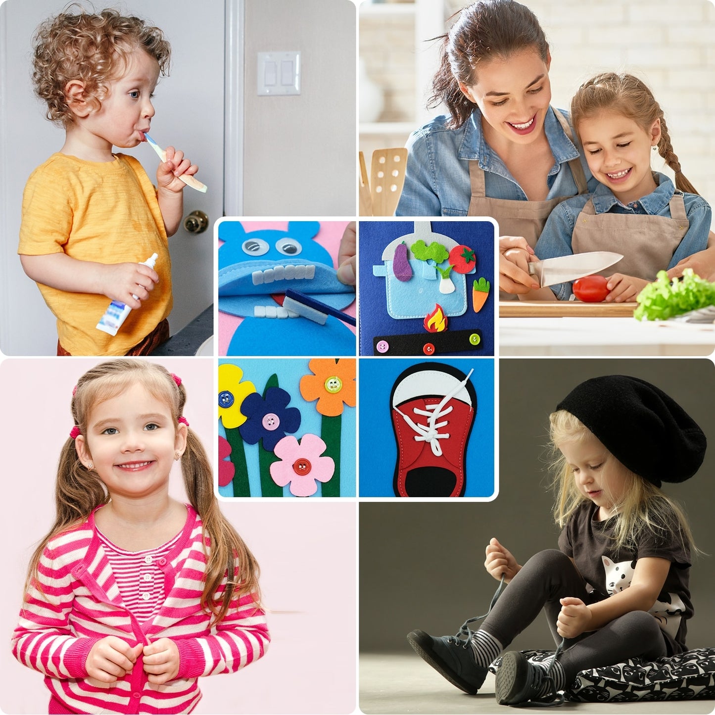 Livre Montessori lavable