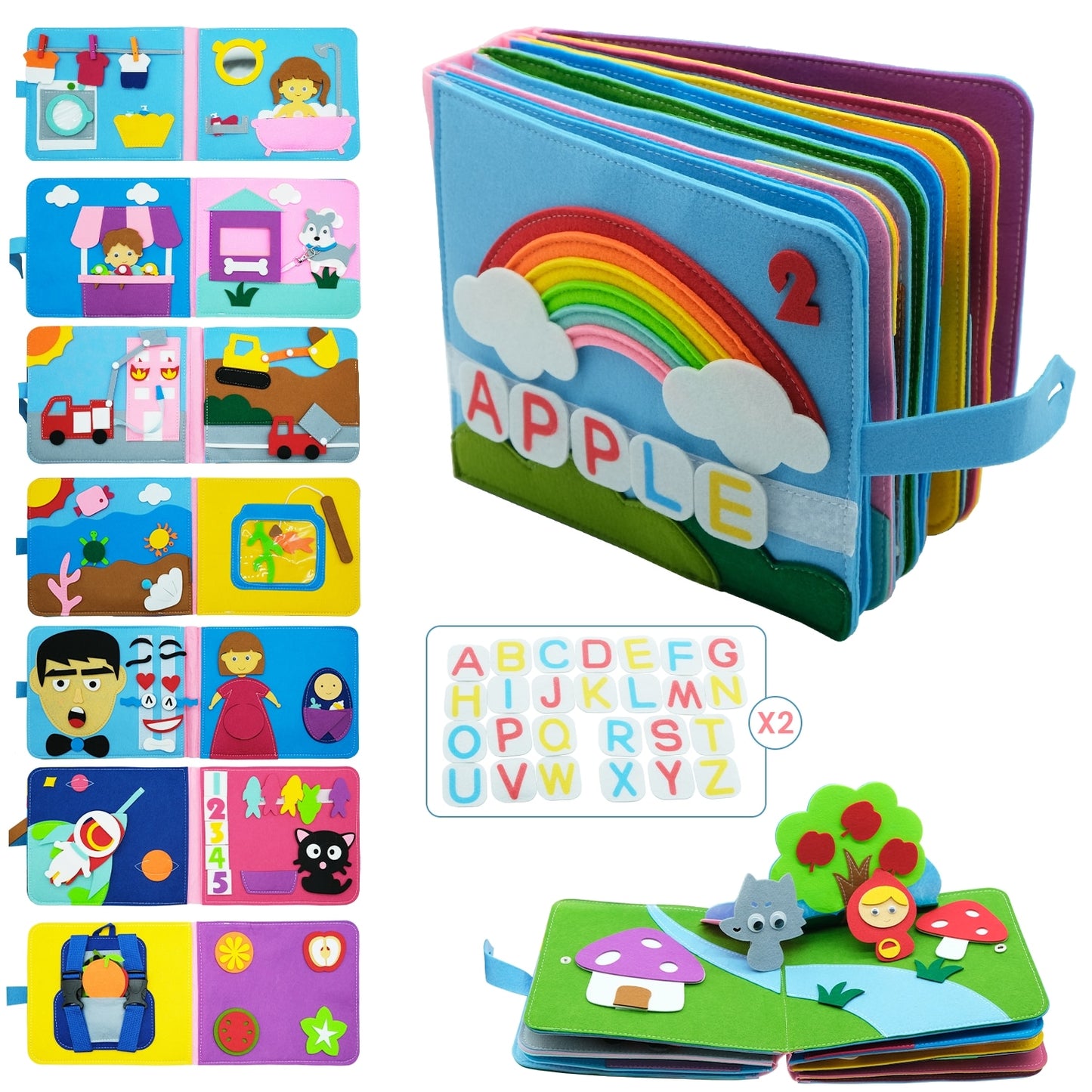 Livre Montessori lavable